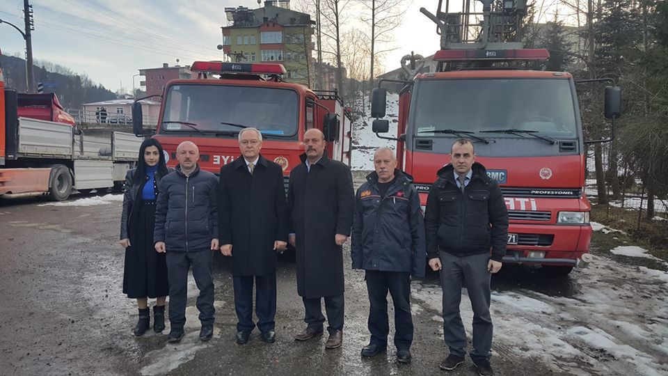 İTFAİYE BİRİMİ HİZMETE BAŞLADI