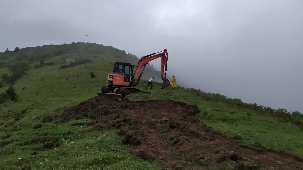 Şehitlik Anıtı için çalışmalar başladı