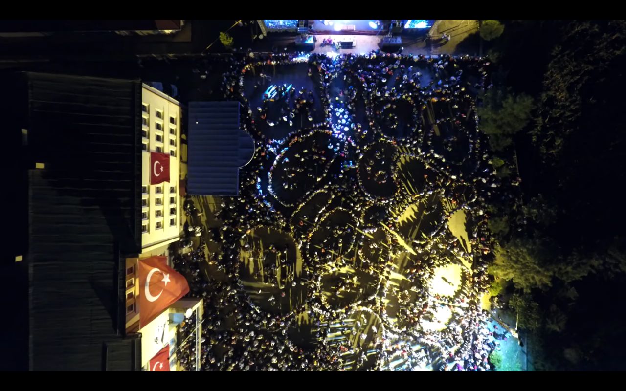 Tonya Tereyağı Festivali Hava Görüntüleri