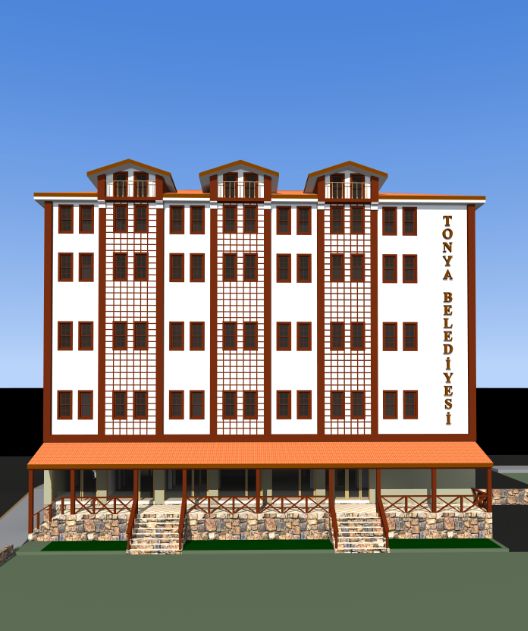 Belediyesi Hizmet Binası Restore Ediliyor