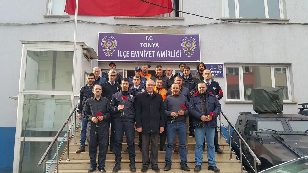 İlçe Emniyet Amirliğine Moral ve Destek Ziyareti
