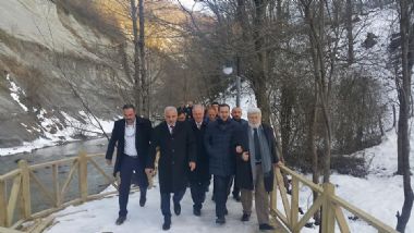 ZORLUOĞLU'NDAN TONYA ZİYARETİ 