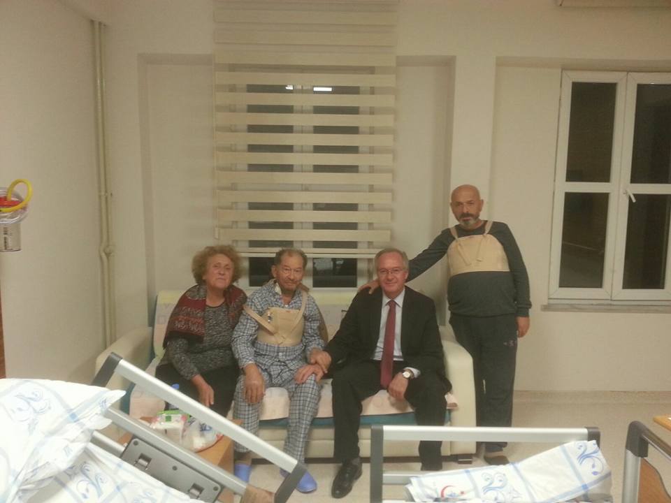Başkan Osman BEŞEL, Hastaları Ziyaret Etti