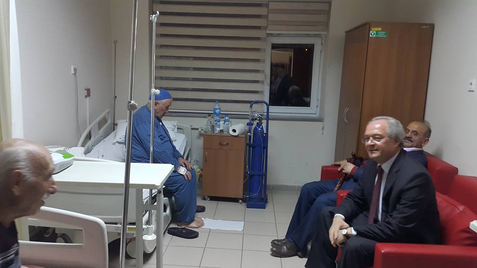 Başkan Osman BEŞEL, Hastaları Ziyaret Etti
