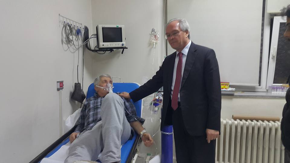 Başkan Osman BEŞEL, Hastaları Ziyaret Etti