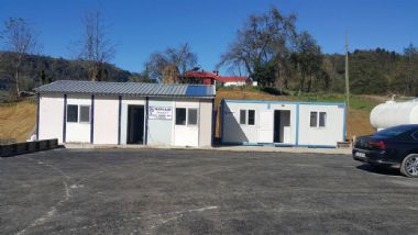 Tonya -  İskenderli Karayolu İçin Şantiye Kuruluyor