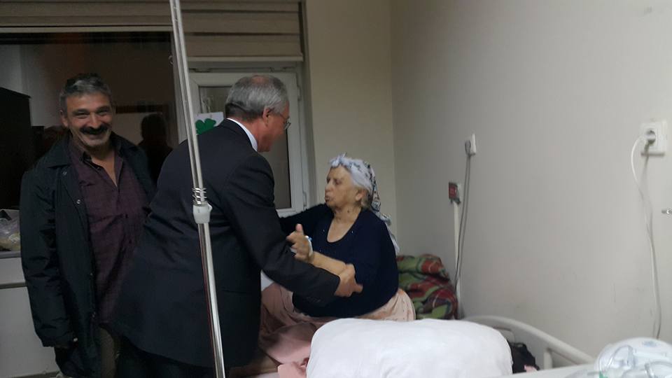 Başkan Osman BEŞEL, Hastaları Ziyaret Etti