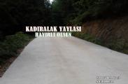 Tamamlanan Beton Yol Çalışmaları