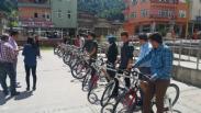 Öğrencilerimiz Bisikletlerini Aldı
