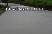 22 Mahallemize Beton Yol