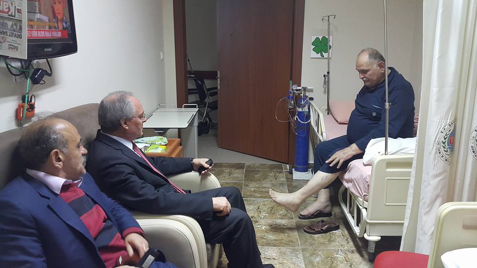 Başkan Osman BEŞEL, Hastaları Ziyaret Etti
