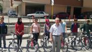 Öğrencilerimiz Bisikletlerini Aldı