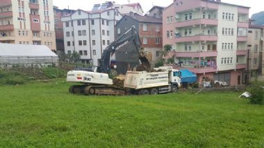 Pazaryeri İçin Kazı Çalışması 