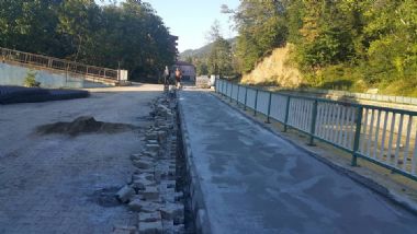 TONYA YÜRÜYÜŞ YOLUNA KAVUŞUYOR 